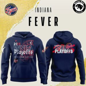 Indiana Fever 2026 WNBA Playoffs Eastern Conference Pullover Hoodie 2