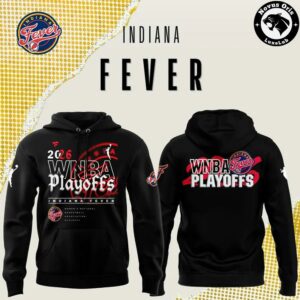 Indiana Fever 2026 WNBA Playoffs Eastern Conference Pullover Hoodie 6