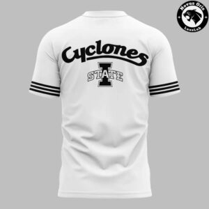 Iowa State Cyclones 2026 Icy Whites Uniform White Graphic T Shirt 3