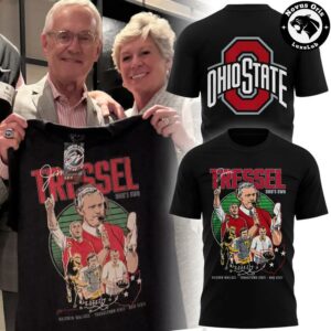 Jim Tressel Ohio’s Own Commemorative Ohio State Black T-Shirt