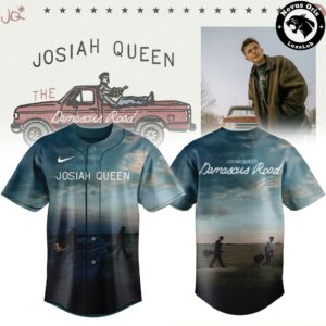 Josiah Queen The Damascus Road Tour 2027 Baseball Jersey 2