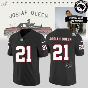 Josiah Queen The Damascus Road Tour 2027 Custom Football Jersey 3