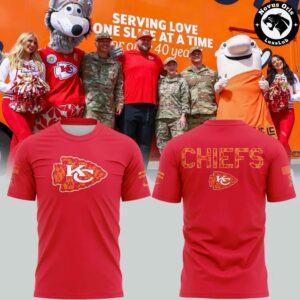 Kansas City Chiefs Salute To Service 2026 Graphic T Shirt 2