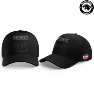 Kansas City Mavericks Blackout Black Friday Hockey Jersey 3