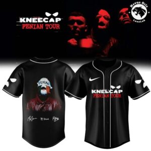 Kneecap Fenian Tour 2026 Irish Hip Hop Signature Baseball Jersey 2
