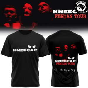 Kneecap Fenian Tour 2026 Irish Hip Hop Signature Graphic T-Shirt