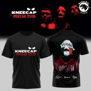 Kneecap Fenian Tour 2026 Irish Hip Hop Signature Graphic T Shirt 3