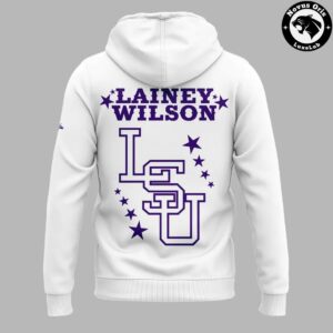 LSU Tigers Football x Lainey Wilson College GameDay 2026 Hoodie 6