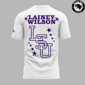 LSU Tigers Football x Lainey Wilson College GameDay 2026 T Shirt 6