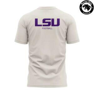LSU Tigers Football x Sam Leavitt 500th ESPN College GameDay T Shirt 4