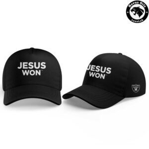 Las Vegas Raiders 2026 Jesus Won Limited Edition Pullover Hoodie 3