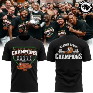 Long Island Ducks Atlantic League Champions 2026 Graphic T Shirt 2
