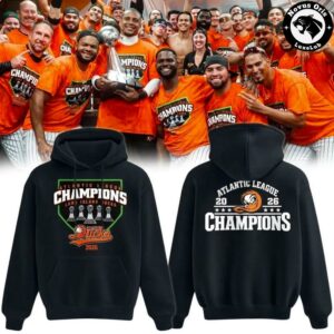Long Island Ducks Atlantic League Champions 2026 Pullover Hoodie 2