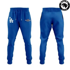 Los Angeles Dodgers 2026 Postseason Clinched Royal Blue Hoodie 8