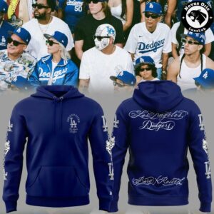 Los Angeles Dodgers Born X Raised Forever Blue 2026 Pullover Hoodie 2