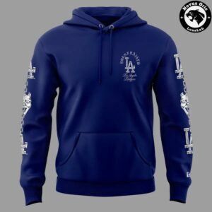 Los Angeles Dodgers Born X Raised Forever Blue 2026 Pullover Hoodie 3
