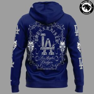 Los Angeles Dodgers Born X Raised Forever Blue 2026 Pullover Hoodie 4