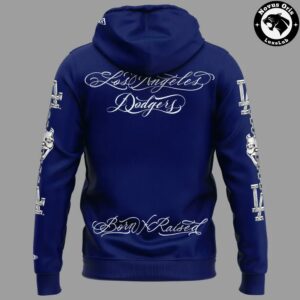 Los Angeles Dodgers Born X Raised Forever Blue 2026 Pullover Hoodie 5