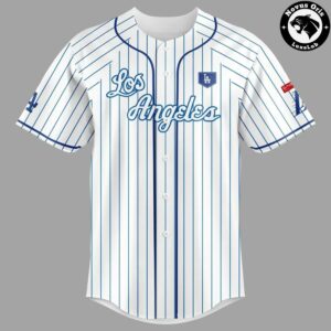 Los Angeles Lakers x Dodgers Lakers Night 2026 Baseball Jersey 2