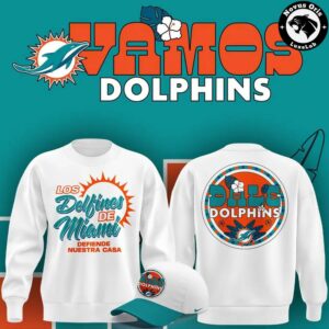 Miami Dolphins Hispanic Heritage Month 2026 Graphic Sweatshirt