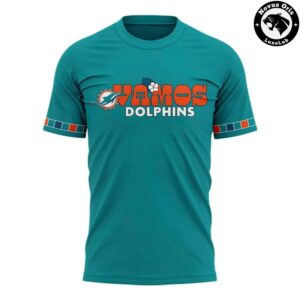 Miami Dolphins Hispanic Heritage Month 2026 Graphic T Shirt 2