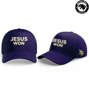 Minnesota Vikings 2026 Jesus Won Limited Edition Pullover Hoodie 3