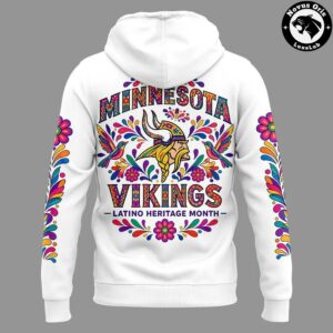 Minnesota Vikings 2026 Latino Heritage Month 2026 Pullover Hoodie 4