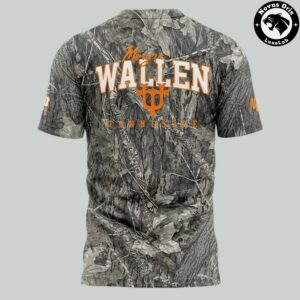 Morgan Wallen Tennessee vs Texas Game Day 2026 Camo T Shirt 3