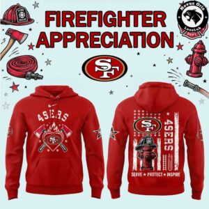 NFL Firefighter Appreciation 2026 Pullover Hoodie 5