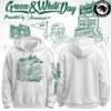 New York Jets City Skyline Green and White Day Pullover Hoodie
