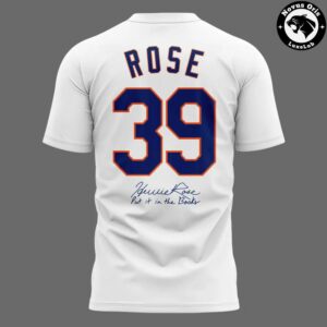 New York Mets Howie Rose Retirement 39 Years Graphic T Shirt 5
