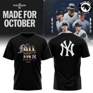 New York Yankees 2026 Postseason Clinched Navy Graphic T Shirt 8