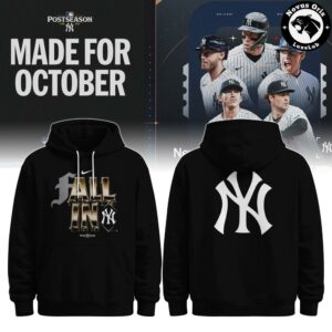 New York Yankees 2026 Postseason Clinched Navy Pullover Hoodie 8 1