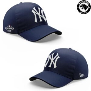 New York Yankees 2026 Postseason Clinched Navy Pullover Hoodie 9 1