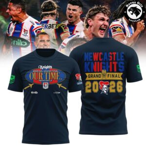 Newcastle Knights 2026 NRL Grand Final Edition T Shirt 2