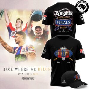 Newcastle Knights 2026 NRL Grand Final Edition T Shirt 3