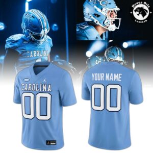 North Carolina Tar Heels ACC NCAA Custom 2026 Football Jersey