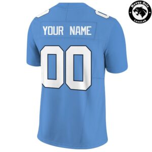 North Carolina Tar Heels ACC NCAA Custom 2026 Football Jersey 3