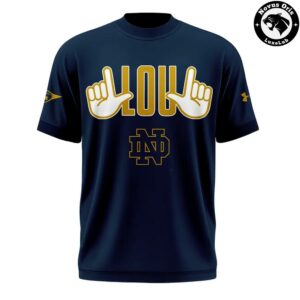 Notre Dame Fighting Irish College Football Lou Holtz Head Coach T Shirt 2