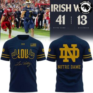 Notre Dame Shamrock Series Leave No Doubt Graphic T Shirt 3