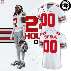 Ohio State Buckeyes 2026 Game Day Custom Football Jersey