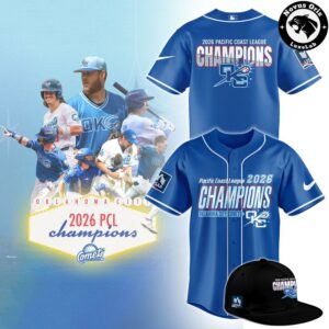 Oklahoma City Comets Pacific Coast League Champions 2026 Baseball Jersey