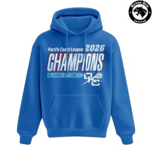 Oklahoma City Comets Pacific Coast League Champions 2026 Pullover Hoodie 3