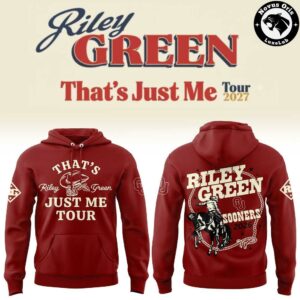 Oklahoma Sooners x Riley Green Thats Just Me Tour 2026 T Shirt 2