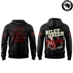 Oklahoma Sooners x Riley Green Thats Just Me Tour 2026 T Shirt 3