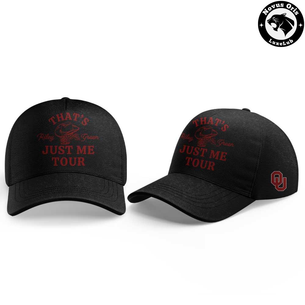 Oklahoma Sooners x Riley Green Thats Just Me Tour 2026 Hoodie Oklahoma Sooners x Riley Green Thats Just Me Tour 2026 Hoodie