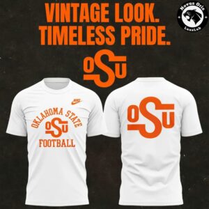 Oklahoma State Cowboys Vintage Look Limited Graphic T Shirt 2