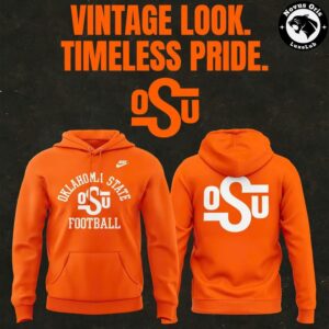 Oklahoma State Cowboys Vintage Look Limited Pullover Hoodie