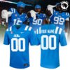 Ole Miss Rebels Custom Powder Blue Football Jersey