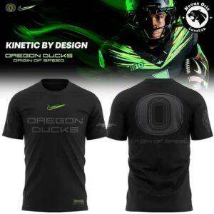 Oregon Ducks Origin of Speed 2026 Forest Night Green Graphic T Shirt 2